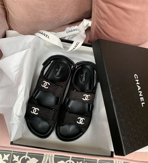 sandals in chanel